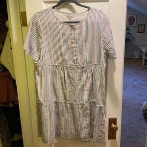 Madewell striped dress